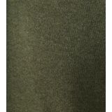 Suitable Lamswol Trui Ronde Hals Olijfgroen - Heren - Pullovers