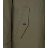 Suitable - Hood Tech - Jas - Olijfgroen - Heren - Modern-Fit