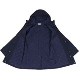 Suitable - Hood Tech - Herenjas - Donkerblauw - Modern-Fit - Met Verstelbare Capuchon