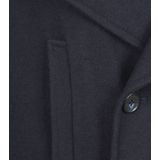 Suitable - Caban Coat - Donkerblauw - Heren - Mantels & Coats