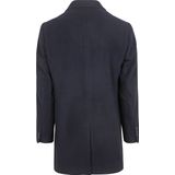 Suitable - Herenjas - Blauw - Wolmix - Slim-Fit