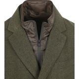 Suitable - Coat - Donkergroen - Heren - Mantels & Coats