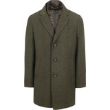 Suitable - Coat - Donkergroen - Heren - Mantels & Coats