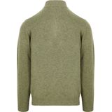 Suitable - Schipperstrui - Lichtgroen - Half Zip - Lamswol - Heren
