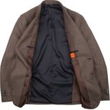 Suitable - Pied De Poule - Colbert - Bruin - 100% Wol - Heren Blazer