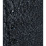 Suitable - Gilet - Donkerblauw - Modern-Fit - 100% Merinowol