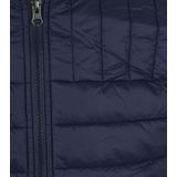 Suitable - Bodywarmer - Donkerblauw - Gewatteerd - Slim-Fit