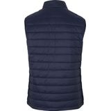 Suitable - Bodywarmer - Donkerblauw - Gewatteerd - Slim-Fit
