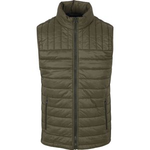 Suitable - Bodywarmer - Olijfgroen - Gewatteerd
