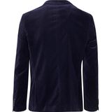Suitable - Smoking Blazer - Donkerblauw - Velvet - Modern-Fit