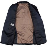 Suitable - Smoking Blazer - Donkerblauw - Velvet - Modern-Fit