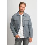 Suitable - Overshirt - Donkerblauw - Regular-Fit - Heren