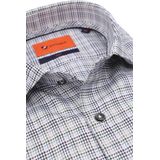 Suitable - Overhemd - Groen - Slim-Fit - Formeel