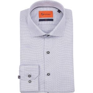 Suitable - Overhemd - Groen - Slim-Fit - Formeel