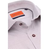 Suitable - Overhemd - Rood - Slim-Fit - Formeel