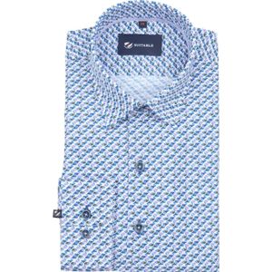 Suitable - Overhemd - Paars - Royal Opt - Casual Shirt