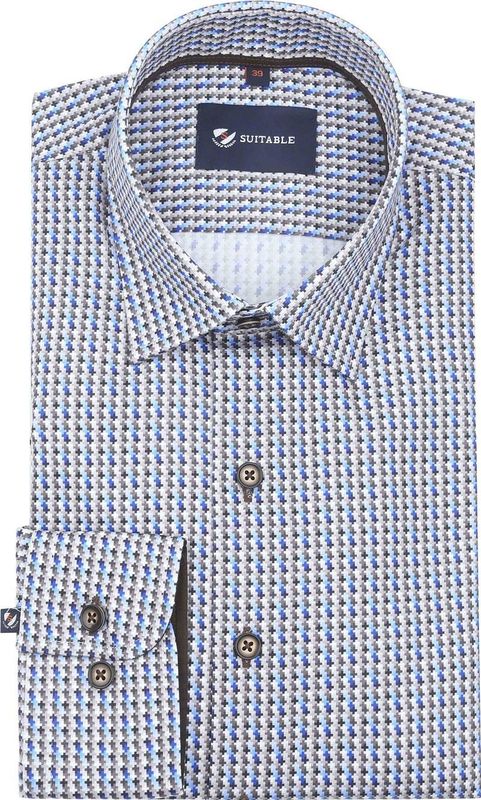 Suitable - Overhemd - Multicolour - Casual Shirt