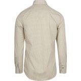 Suitable - Overhemd - Beige - Slim-Fit - Casual Shirt