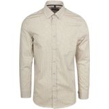 Suitable - Overhemd - Beige - Slim-Fit - Casual Shirt