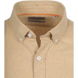 Vesten - V-hals - Lange Mouwen - Casual - Geribbelde Manchetten - Knoopsluiting