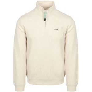 NZA Trui Halfzip Cesar Beige - Maat 3XL - Heren - Schipperstrui
