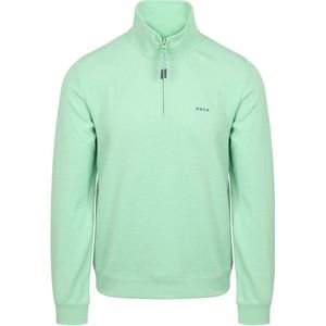 NZA Trui Halfzip Cesar Jade Green - Maat L - Heren - Schipperstrui
