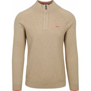 NZA Half Zip Pullover Ralph Beige - Größe XXL