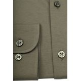 Suitable - Overhemd - Donkergroen - Slim-Fit - Heren