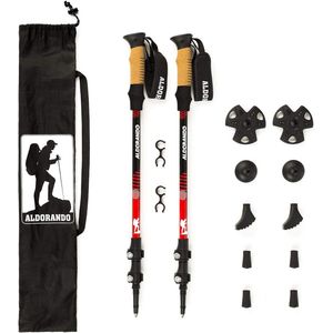 Nordic Walking Stokkenpremium - Walking stokken Lichtgewicht - Opvouwbare - Verstelbare Wandelstokken