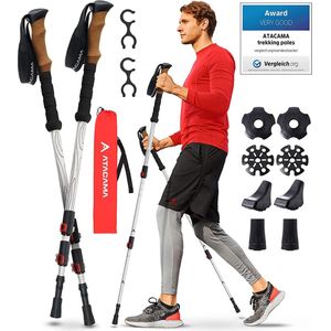 Nordic Walking Stokkenpremium - Walking stokken Lichtgewicht - Opvouwbare - Verstelbare Wandelstokken