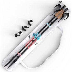 Nordic Walking Stokkenpremium - Walking stokken Lichtgewicht - Opvouwbare - Verstelbare Wandelstokken