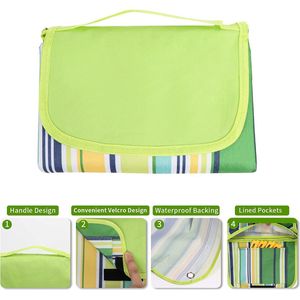 Picknickkleed – picnic blanket – premium kwaliteit – extra groot en duurzaam – pickinick kleed