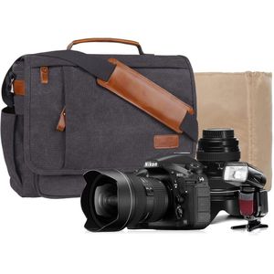 Cameratas – luxe camera rugzak – duurzaam – lichtgewicht – ruim