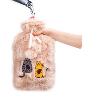 Heetwaterkruik - Warmwaterkruik - Hot water bottle - Luxe Heetwaterkruik voor winter