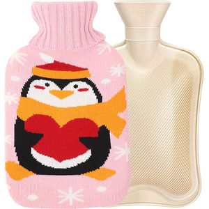Heetwaterkruik - Warmwaterkruik - Hot water bottle - Luxe Heetwaterkruik voor winter