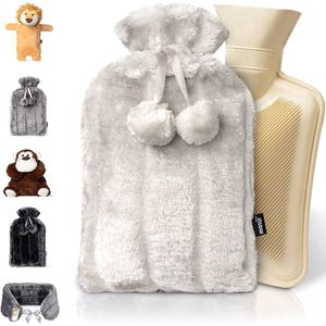 Heetwaterkruik - Warmwaterkruik - Hot water bottle - Luxe Heetwaterkruik voor winter