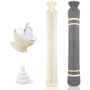 Heetwaterkruik - Warmwaterkruik - Hot water bottle - Luxe Heetwaterkruik voor winter