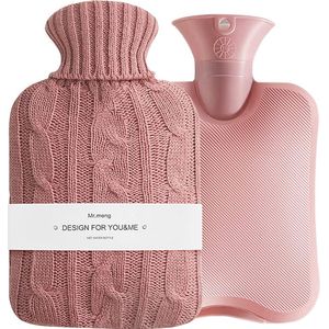 Heetwaterkruik - Warmwaterkruik - Hot water bottle - Luxe Heetwaterkruik voor winter