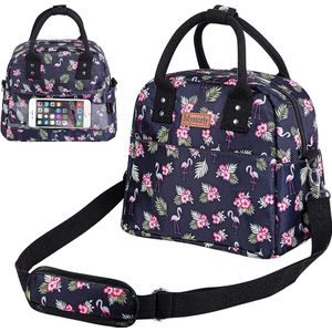 Lunchtas – Geïsoleerde lunchtas – Handig lunctas voor werk en school – compact lunchtas