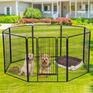 Katten- en Hondenren – Binnen en buiten - Opvouwbaar  - pet friendly – Foldable – Puppyren