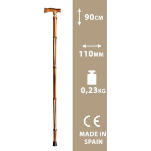 Wandelstok – Walking stick – Wandel support – voor ouderen senioren en jong – Duurzaam