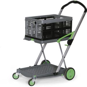 Boodschappentrolley met Wielen – Trolley voor boodschappen extra duurzaam – sterke materiaal – waterbestendig