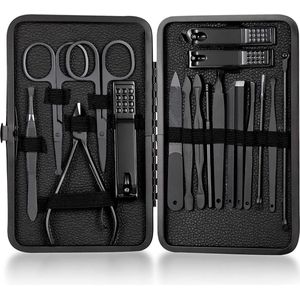 Luxe Manicure Set - Pedicure en Manicure set - Met etui - Vrouwen en Mannen Manicure Cadeauset