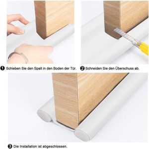 Deurafdichting tochtstrip voor deuren – tochtstopper - Tochtband voor Ramen - Energiebesparing - Houd het warm in de kamer