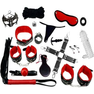 Sex Toys voor Koppels BDSM Bondage Set - Bondage-set bed boeien, seksspeelgoed voor paren, extreem stabiele BDSM bondageset