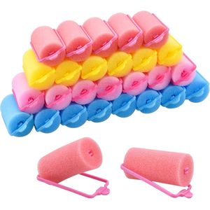 Krulspelden Set - Haarrollers - Heatless Curls - Kleefrollers