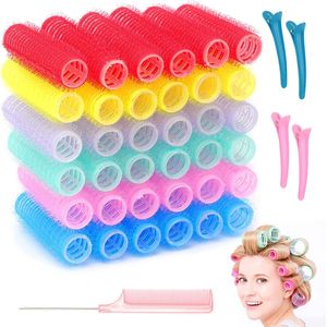 Krulspelden Set - Haarrollers - Heatless Curls - Kleefrollers