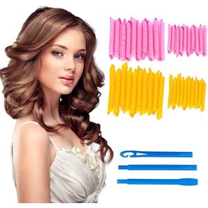 Krulspelden Set - Haarrollers - Heatless Curls - Kleefrollers