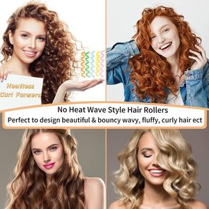 Krulspelden Set - Haarrollers - Heatless Curls - Kleefrollers