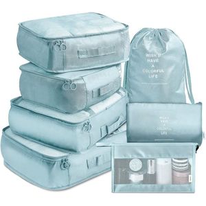 Packing Cubes Set Kleding Organizer Voor Reis Koffer Opbergzakken Voor Reiskoffer Bagage organizers